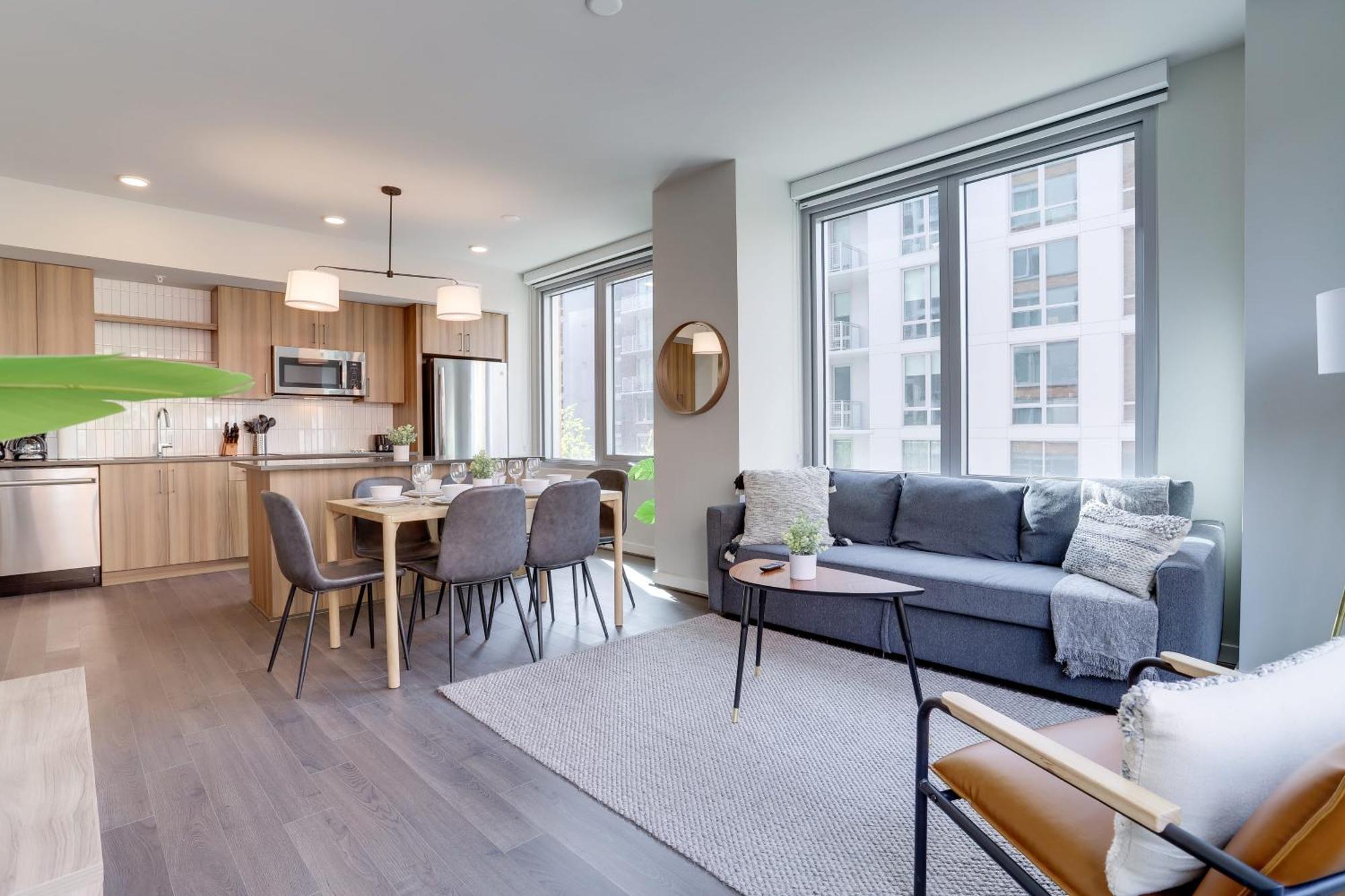 Stylish Condo At Clarendon With Rooftop Views Arlington Ngoại thất bức ảnh