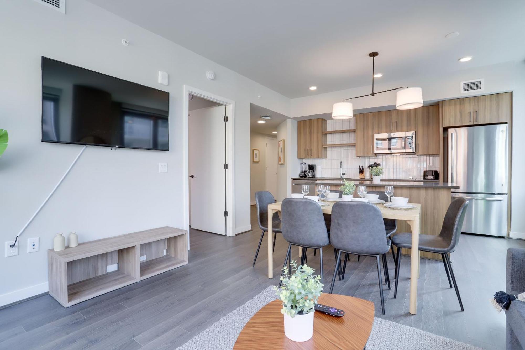 Stylish Condo At Clarendon With Rooftop Views Arlington Ngoại thất bức ảnh