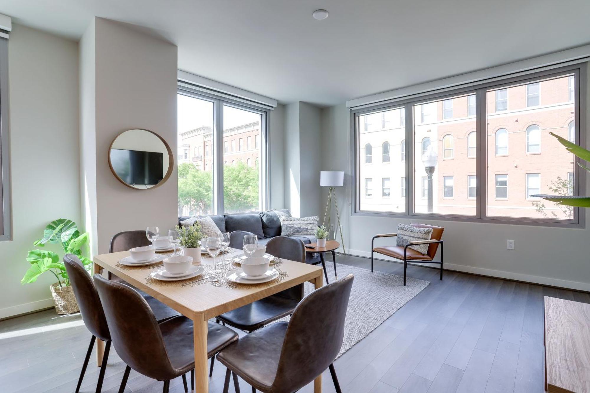 Stylish Condo At Clarendon With Rooftop Views Arlington Ngoại thất bức ảnh